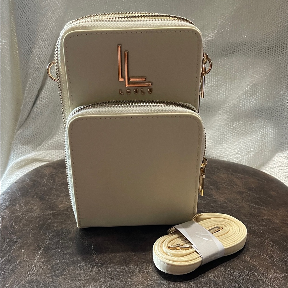 Loulou Studio Beige Crossbody Bag